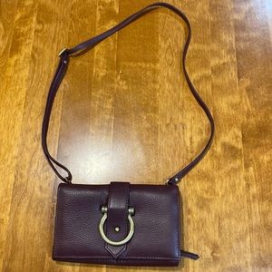 Saphan Stanley crossbody dark red